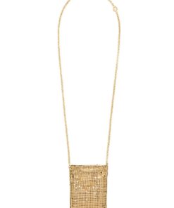 Paco Rabanne Pixel Necklace Gold