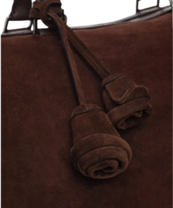 Magda Butrym Varsovia Bag in Brown Suede - Image 5