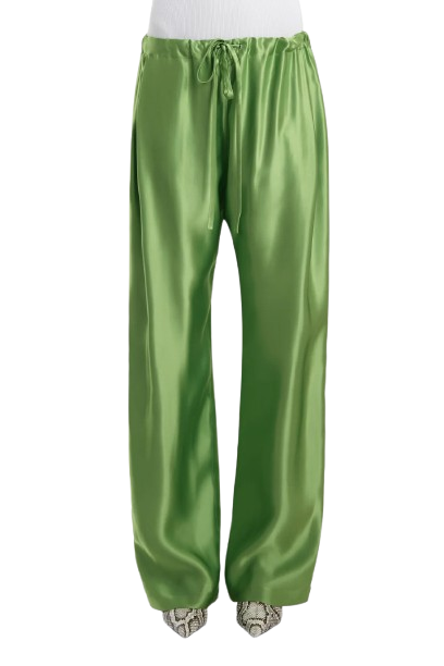 Khaite Rohen Pant In Absinthe - Image 3