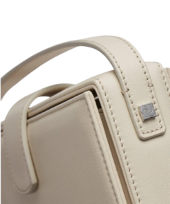 Magda Butrym Apolonia Bag In Cream Leather With Flower Charm - Image 3
