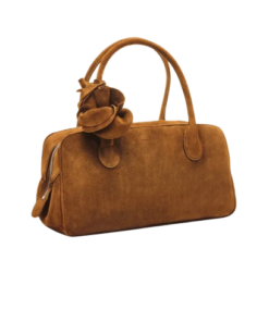 Alternative view of Magda Butrym Brigitte Bag In Camel Suede
