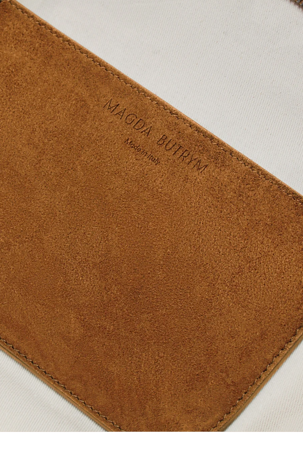 Magda Butrym Brigitte Bag In Camel Suede - Image 5