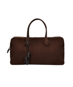 Magda Butrym Large Brigitte Bag In Brown Suede