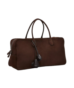Alternative view of Magda Butrym Large Brigitte Bag In Brown Suede