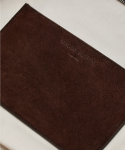 Magda Butrym Large Brigitte Bag In Brown Suede - Image 4