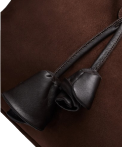 Magda Butrym Large Brigitte Bag In Brown Suede - Image 3
