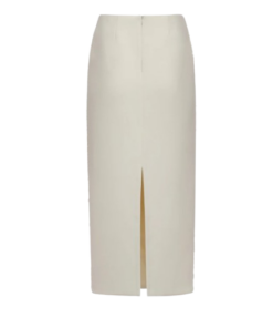 Alternative view of Magda Butrym Sequin Straight Skirt In Cream
