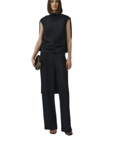 Alternative view of Simkhai Bella Satin Cape Top