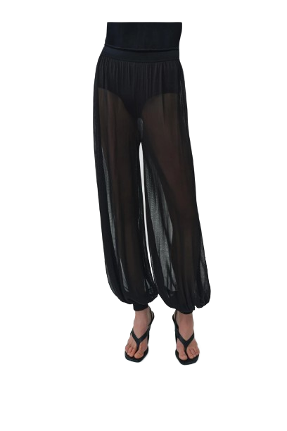 Simkhai Flora Sheer Knit Pant - Image 2