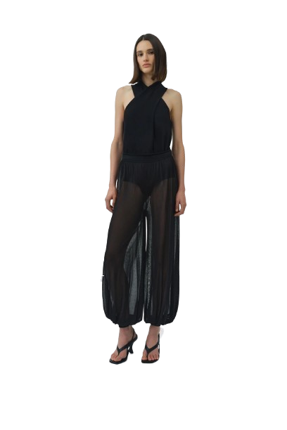 Simkhai Flora Sheer Knit Pant - Image 3