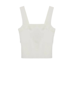 Simkhai Madine Tank Top In White