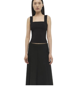 Alternative view of Simkhai Madine Top in Black