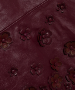 Simkhai Talen Floral Leather Mini Dress - Image 5