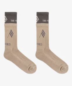 The Attico Logo-Print Socks - Image 4