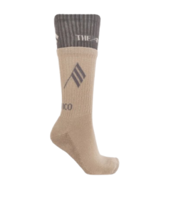 The Attico Logo-Print Socks