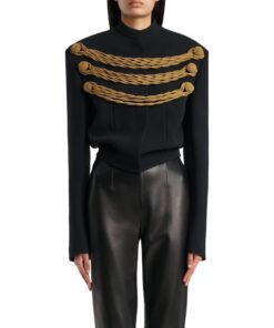 Alternative view of Khaite York Jacket With Cord Embroidery