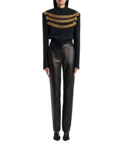 Khaite York Jacket With Cord Embroidery - Image 5