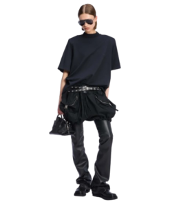 Alternative view of The Attico Black Shorts