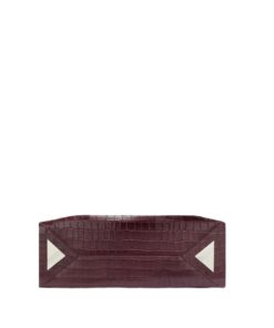 The Attico ''La Passeggiata Medium'' Faded Bordeaux Top Handle - Image 5