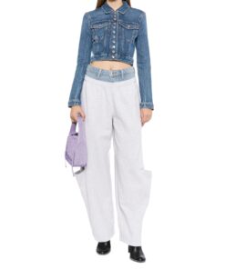 Alternative view of Alexander Wang Pre-Style Slashed Sweatpant Pants