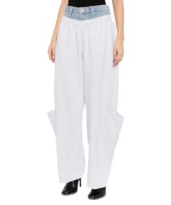 Alexander Wang Pre-Style Slashed Sweatpant Pants - Image 3