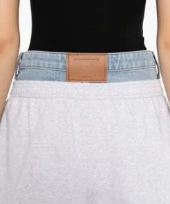 Alexander Wang Pre-Style Slashed Sweatpant Pants - Image 5