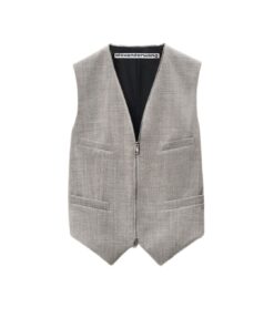 Alexander Wang Tailored Vest With Wraparound Zipper