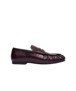 Alohas Aven Rift Burgundy Leather Loafers