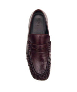 Alternative view of Alohas Aven Rift Burgundy Leather Loafers