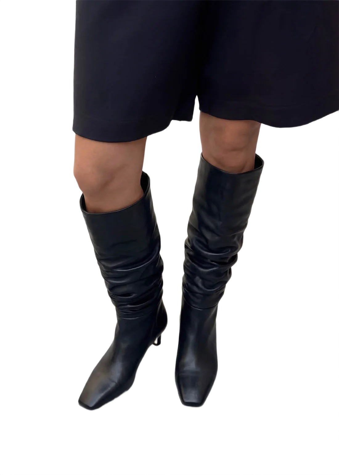 Alohas Kalila Black Leather Boots - Image 3