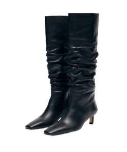 Alternative view of Alohas Kalila Black Leather Boots
