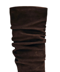 Alohas Kalila Suede Brown Leather Boots - Image 5