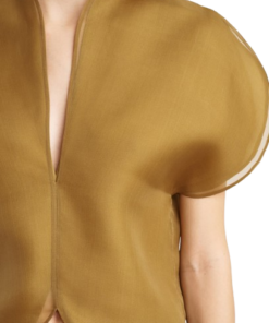 Khaite Briar Top In Bronze - Image 5