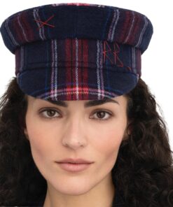 Alternative view of Ruslan Baginskiy Checked Baker Boy Cap