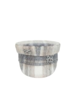Ruslan Baginskiy Checkered Wool Baker Boy Cap