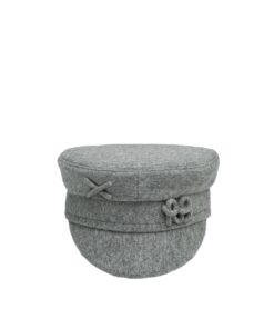Ruslan Baginskiy Grey Monogram-embellished Baker Boy Cap.