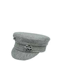 Ruslan Baginskiy Grey Monogram-embellished Baker Boy Cap. - Image 3