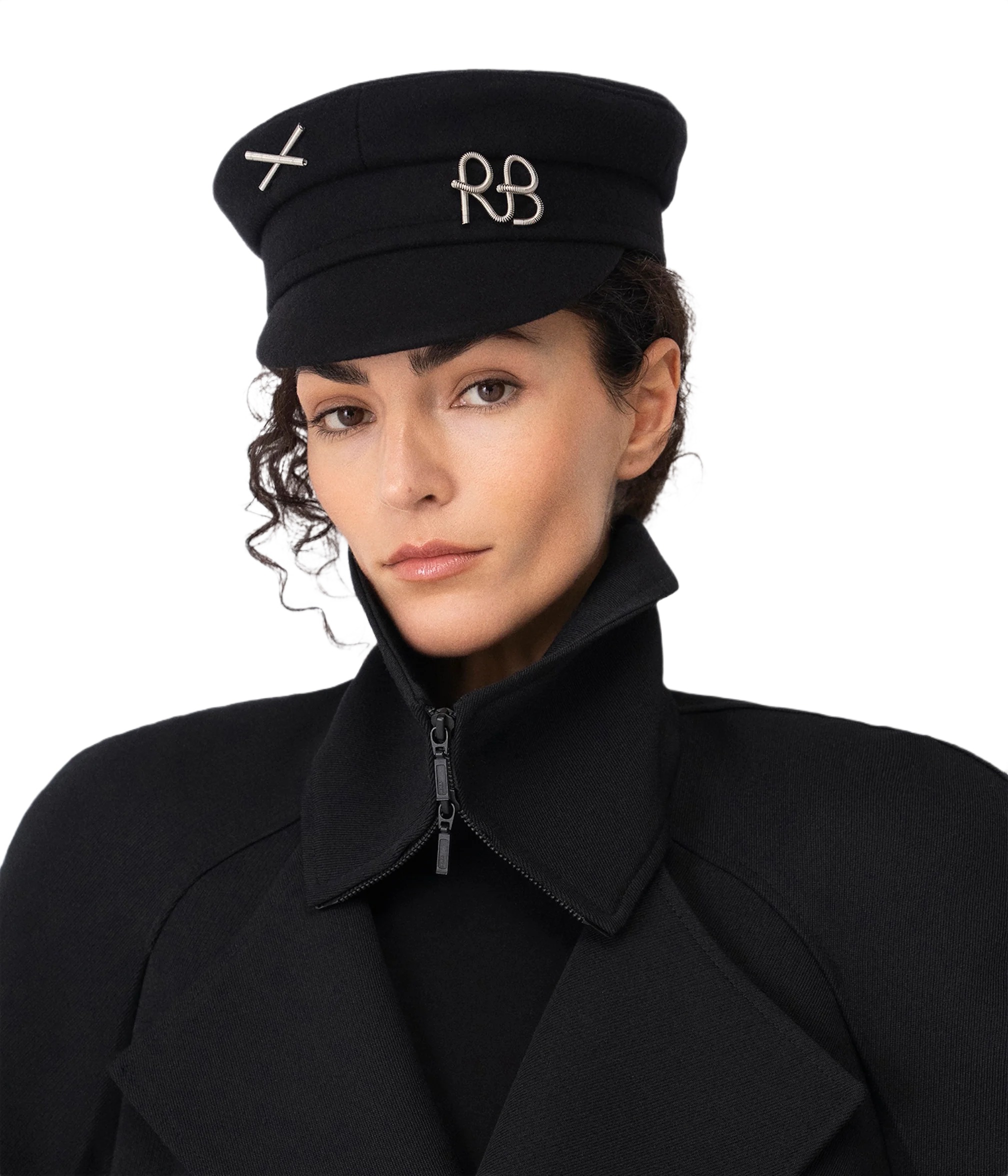 Ruslan Baginskiy Logo-embellished Baker Boy Cap - Image 2