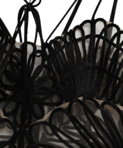 The Attico Embroidered Tulle Top - Image 3